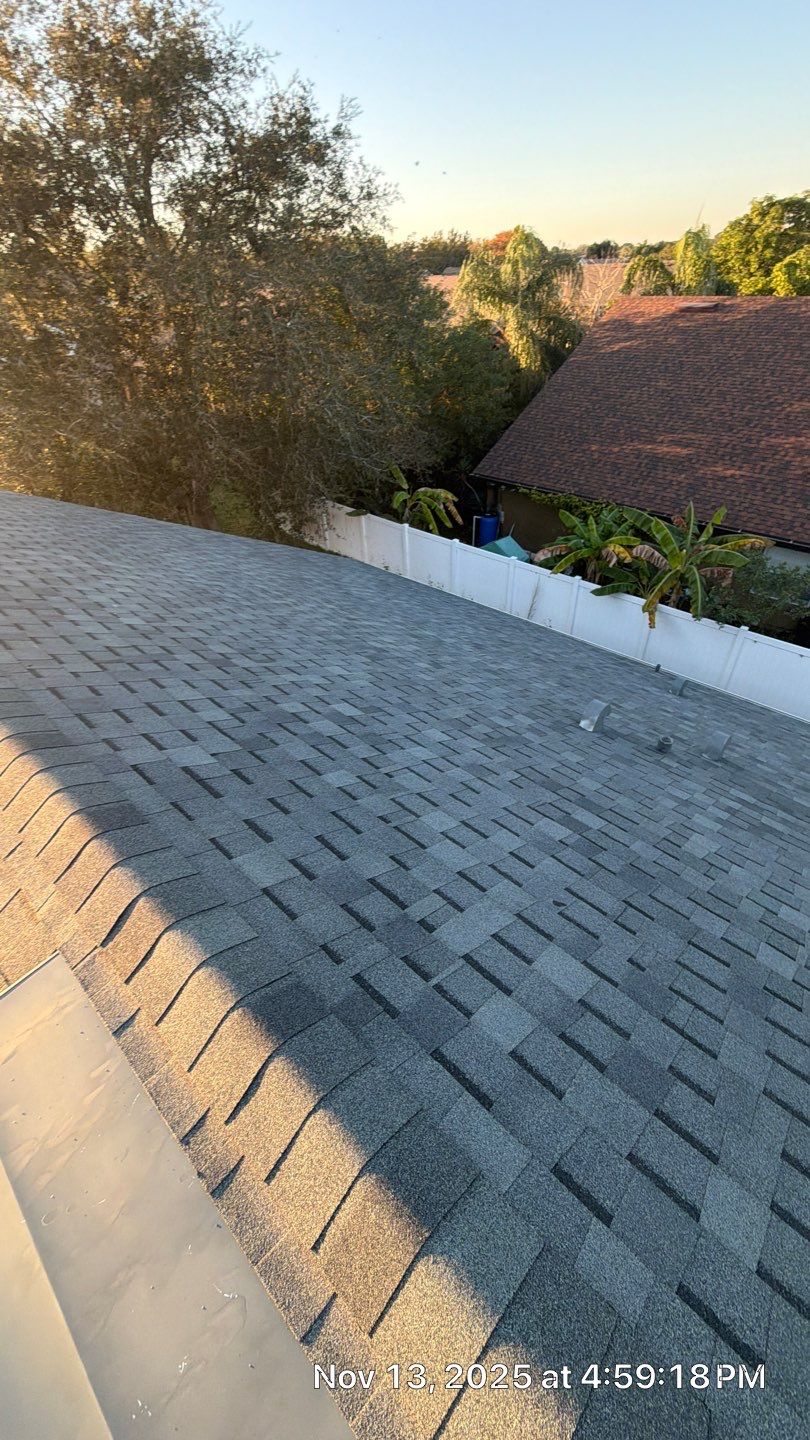 Atlas Pinnacle Pristine Architectural Shingle Roof Replacement in Kissimmee by Fortified Roofing Solutions Corp.