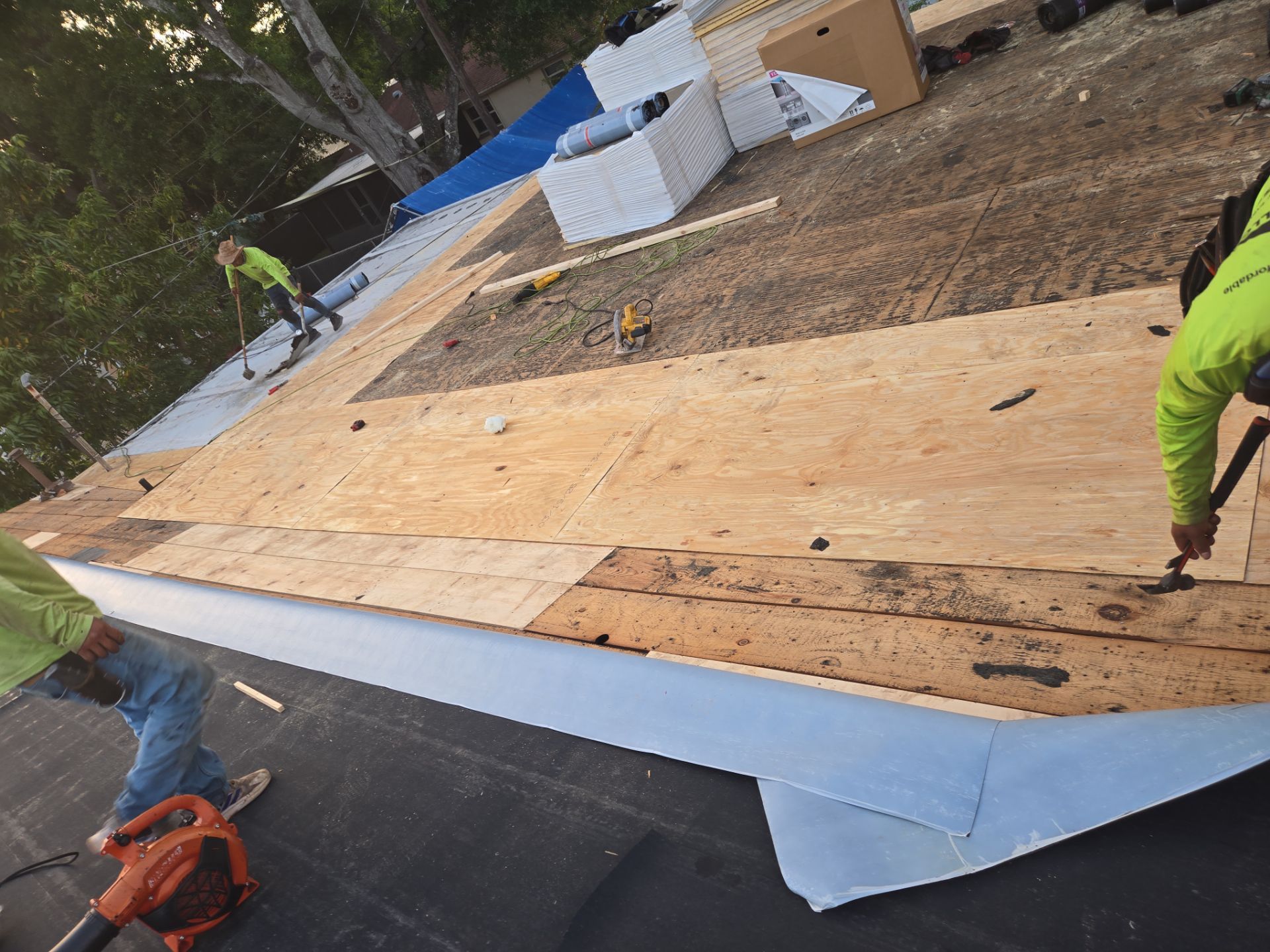 Project in Pinellas Park 33782 by Mitchell Roofing Company LLC 