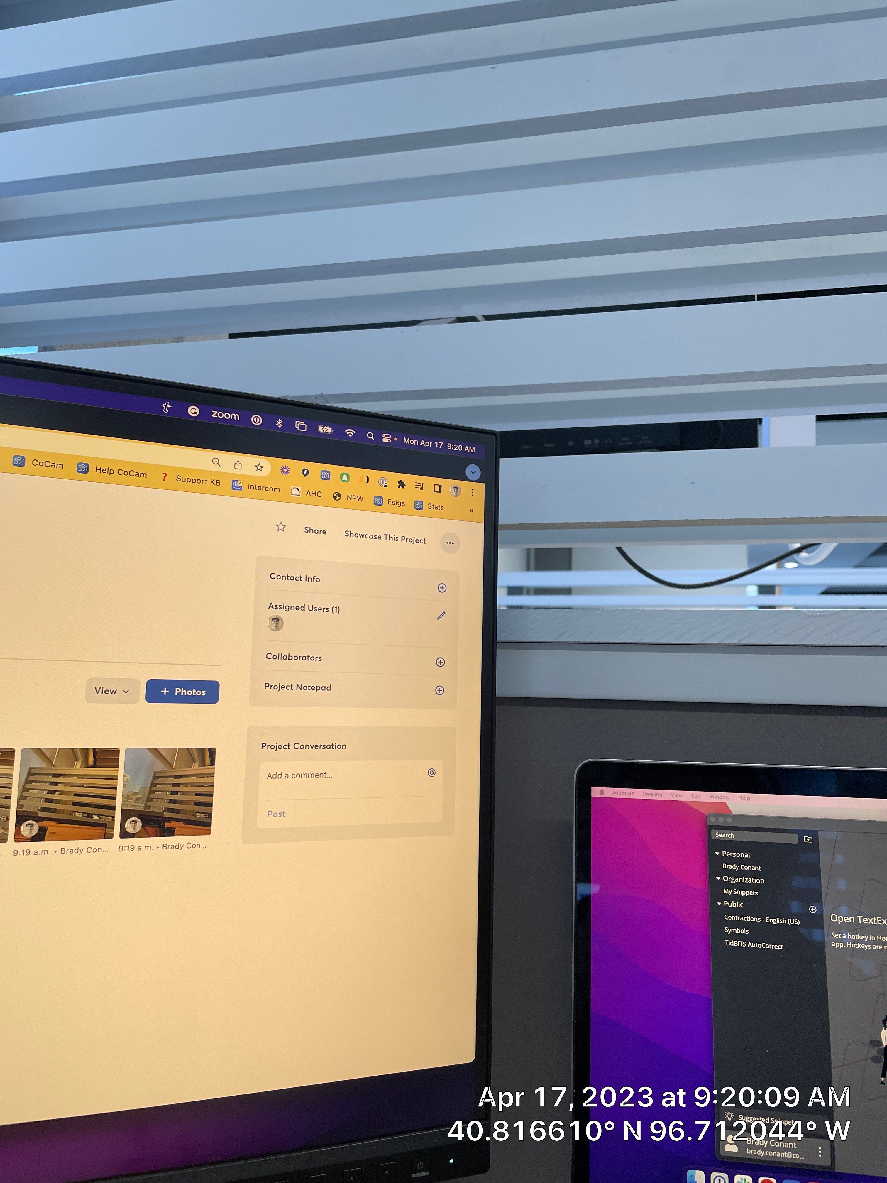 New Asphalt Pour by CompanyCam Sales Demo