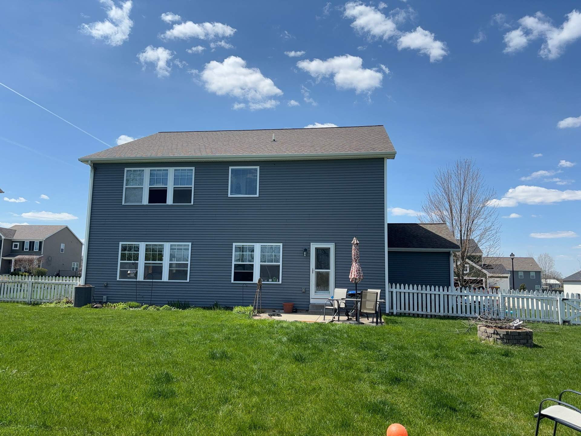 Hail Damaged - Replaced with GAF HDZ WeatheredWood by Acme Exteriors