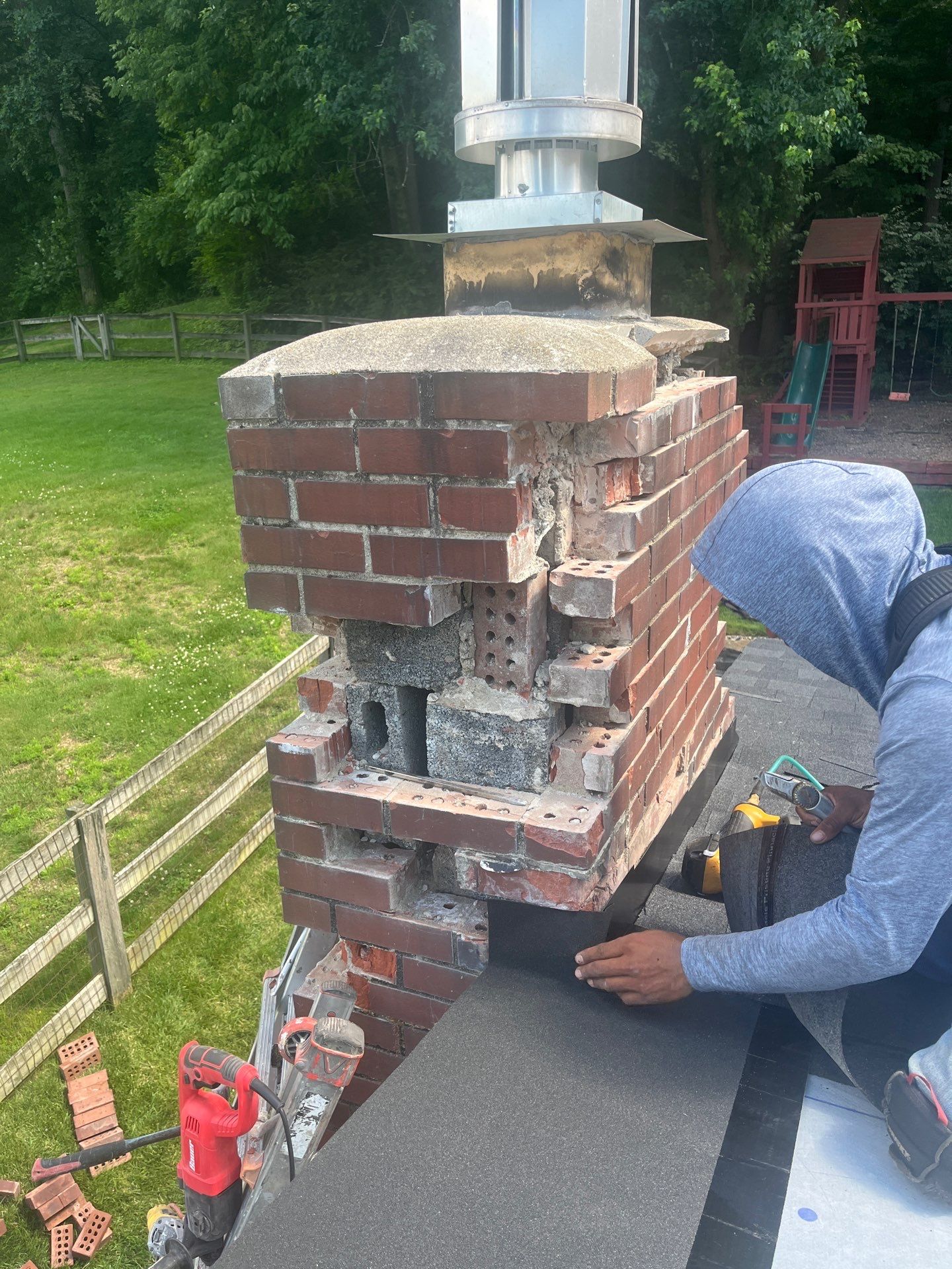Full Roof Replacement and Architectural Shingle Installation in Cincinnati by Level Up Roofing and Restoration Services LLC