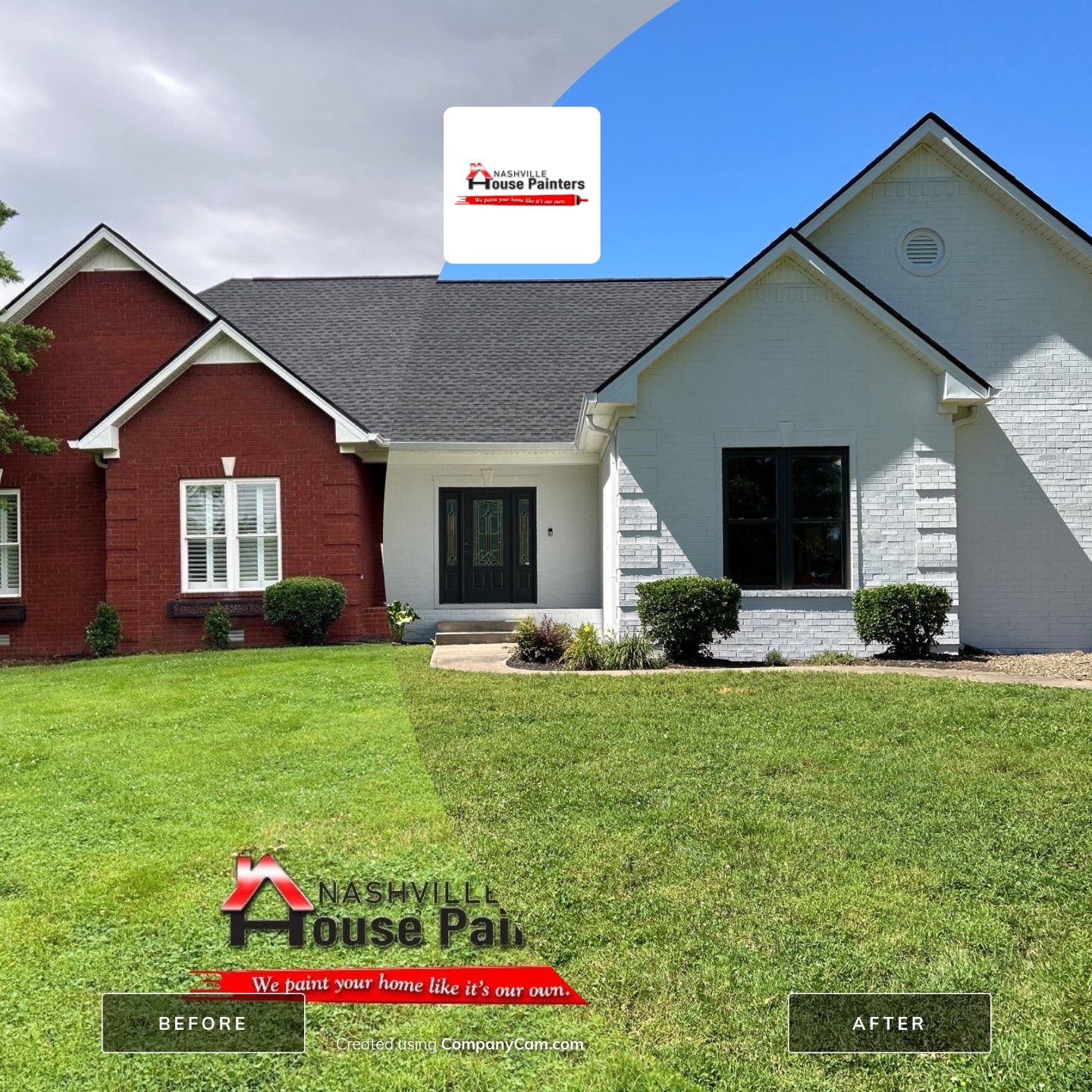 Spring Hill house  by Nashville House Painters 