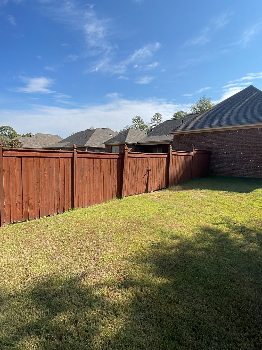6ft Treated Pine Good Neighbor French Gothic  by Roberson Construction LLC