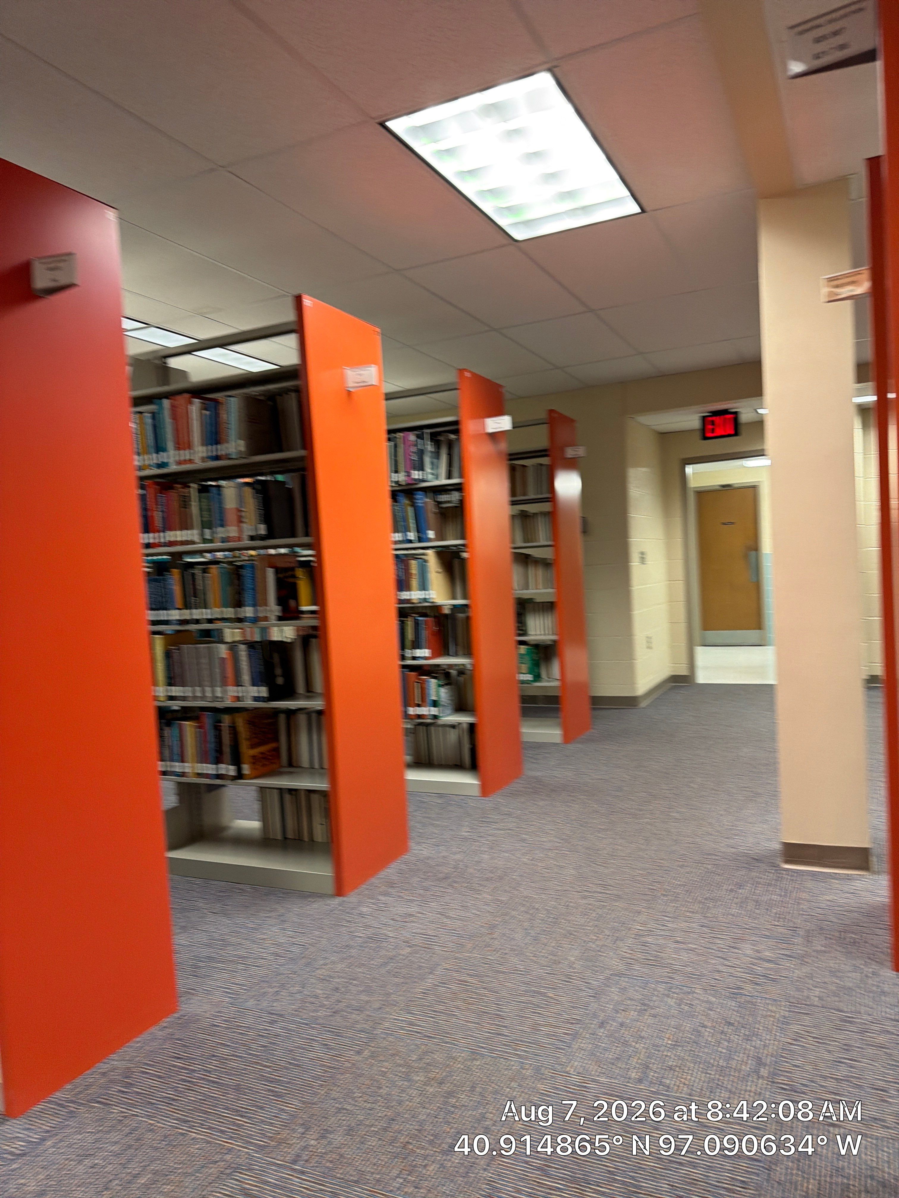 Institutional Interior Renovation and Library Shelving Installation in Seward by CompanyCam Sales Demo