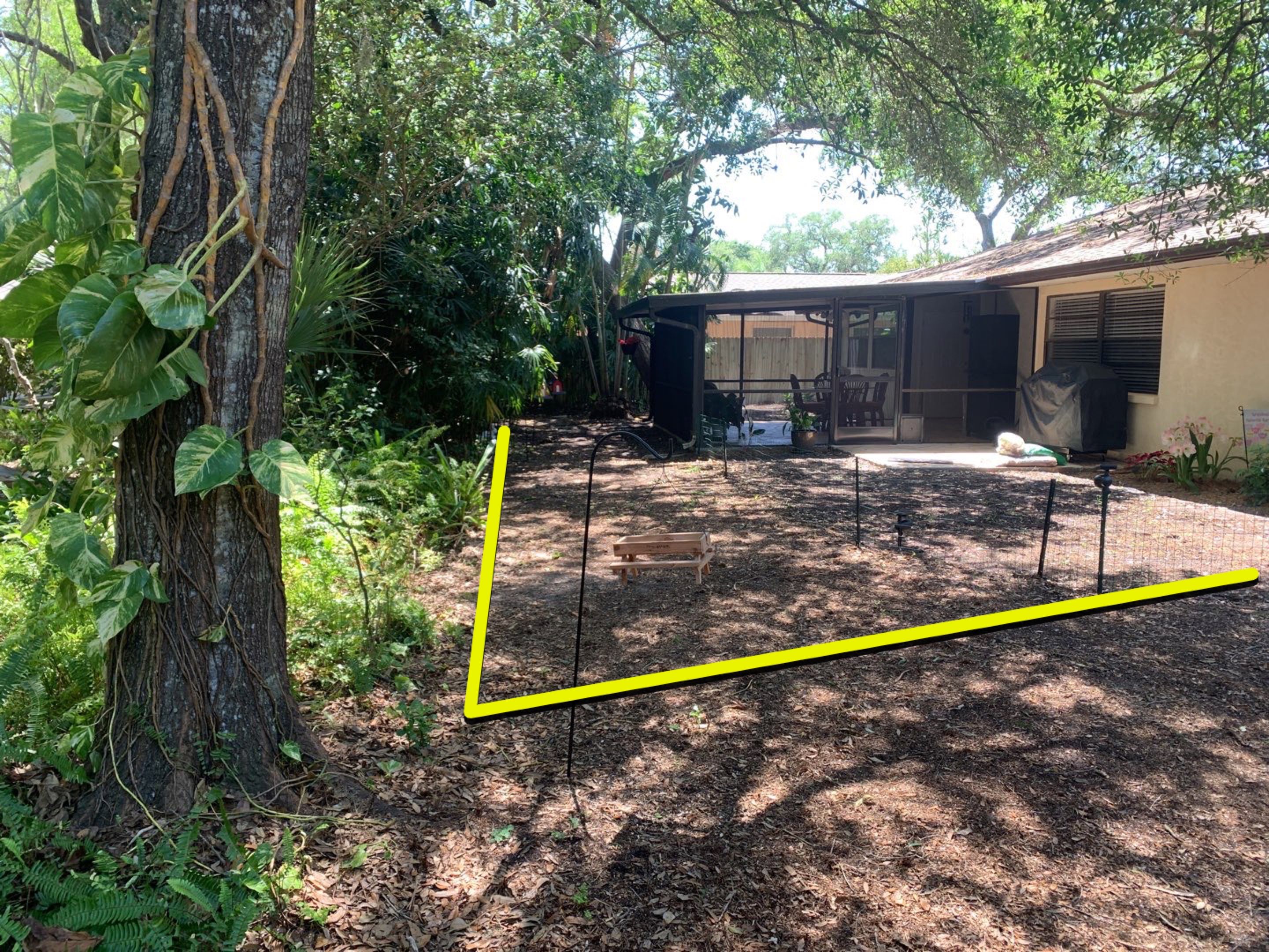 Sarasota, FL 4ft. Tall Treated Board on Board Fence by Asap fence and gates, LLC
