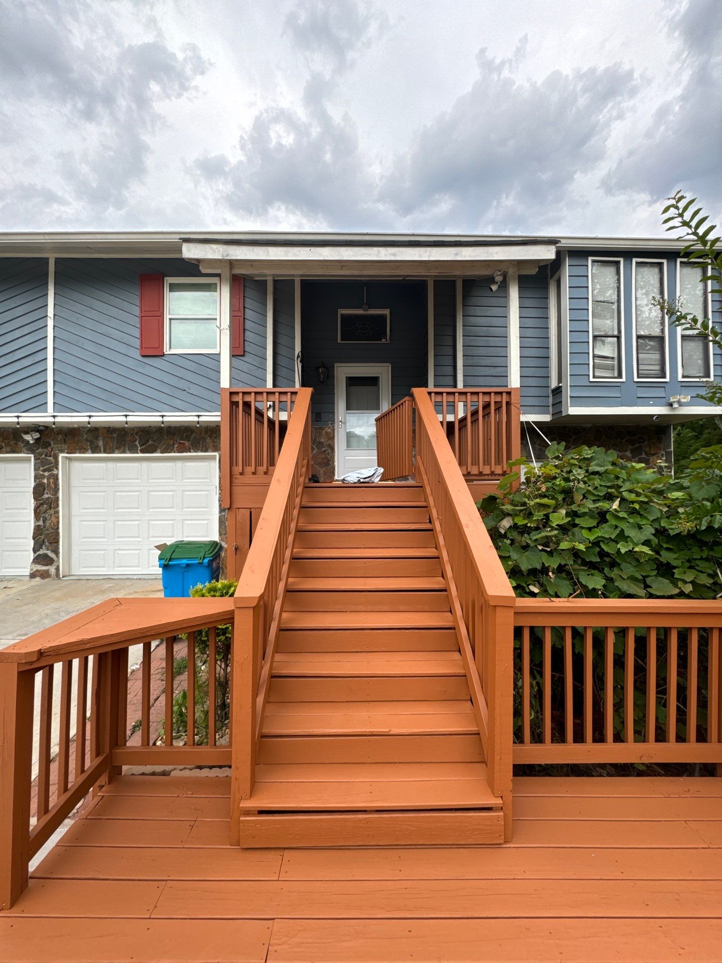 Multi-Level Deck Refinishing and Wood Staining in Duluth by Swift Home Renovations