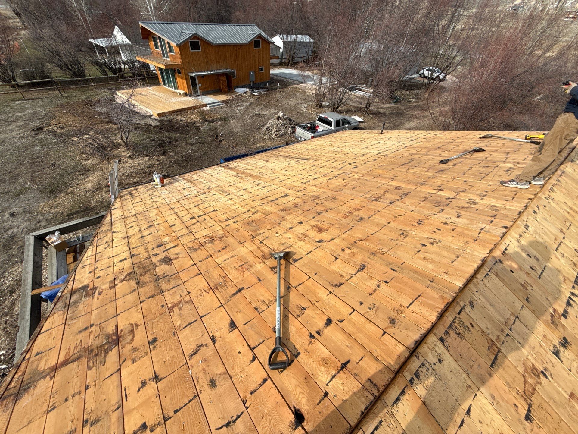 Light Stone Standing Seam by Reimagine Roofing
