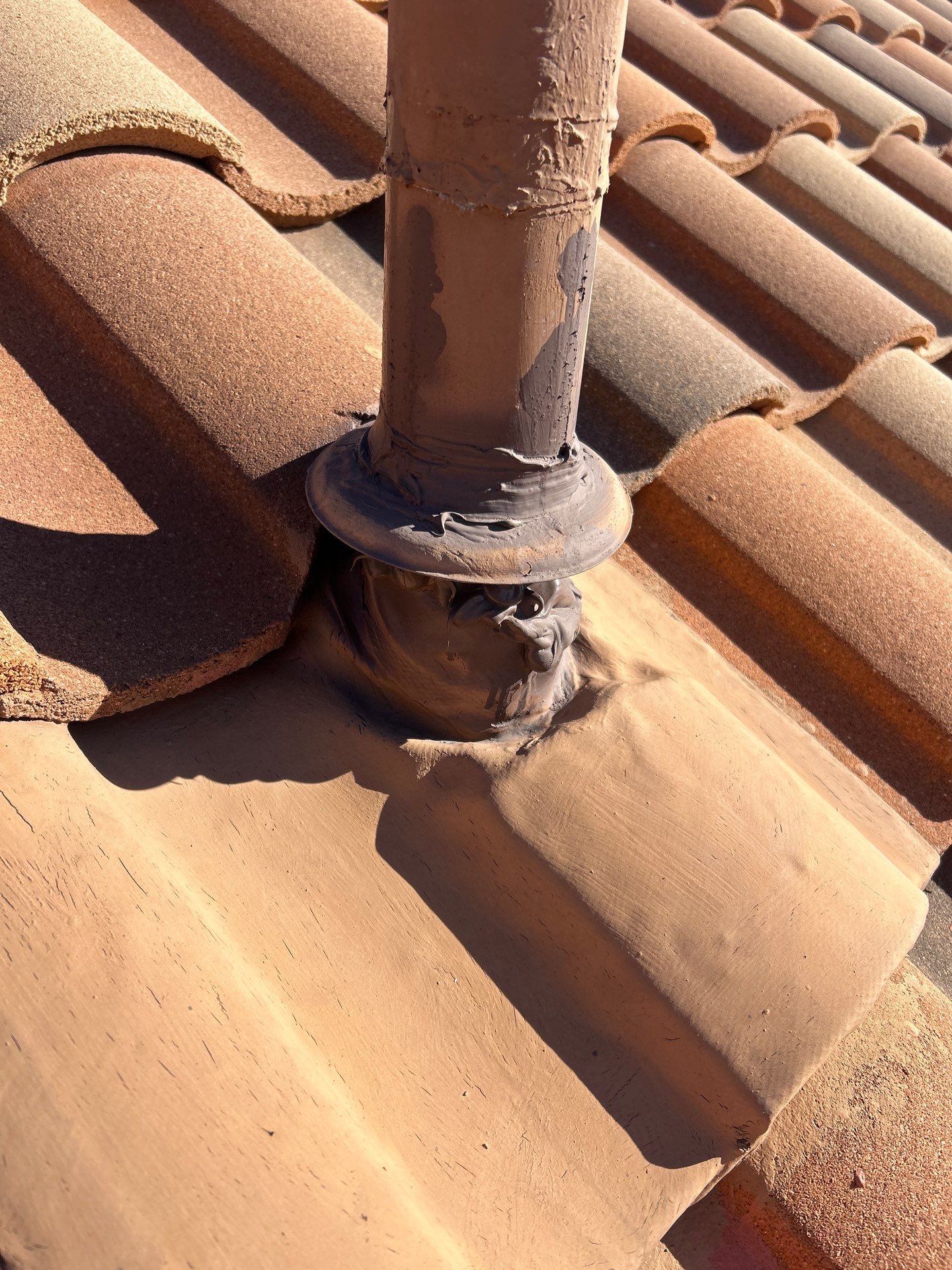 Residential Roofing Repair using tile by Roof Repair Company