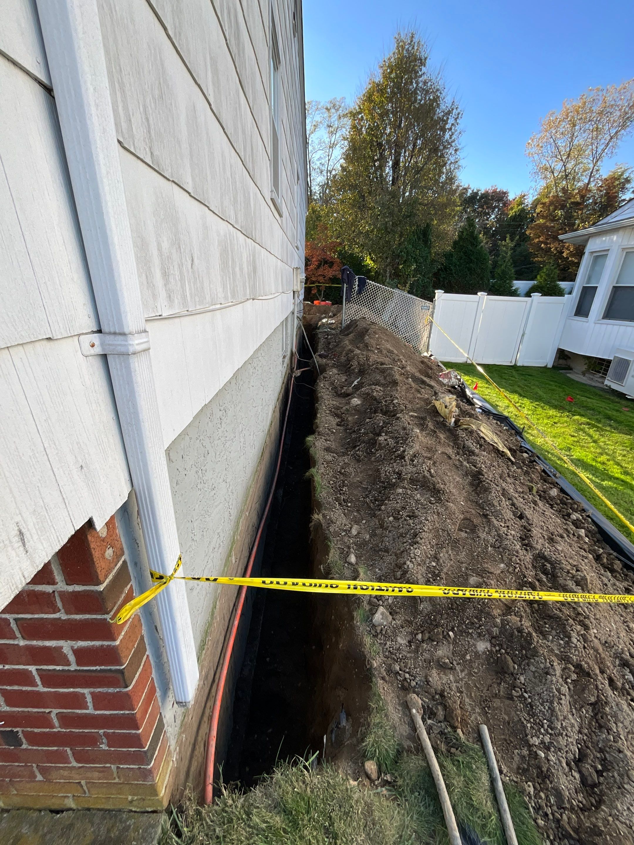 Carriage Rd • Roslyn, NY 11576 by A.M. Shield Waterproofing, Corp.