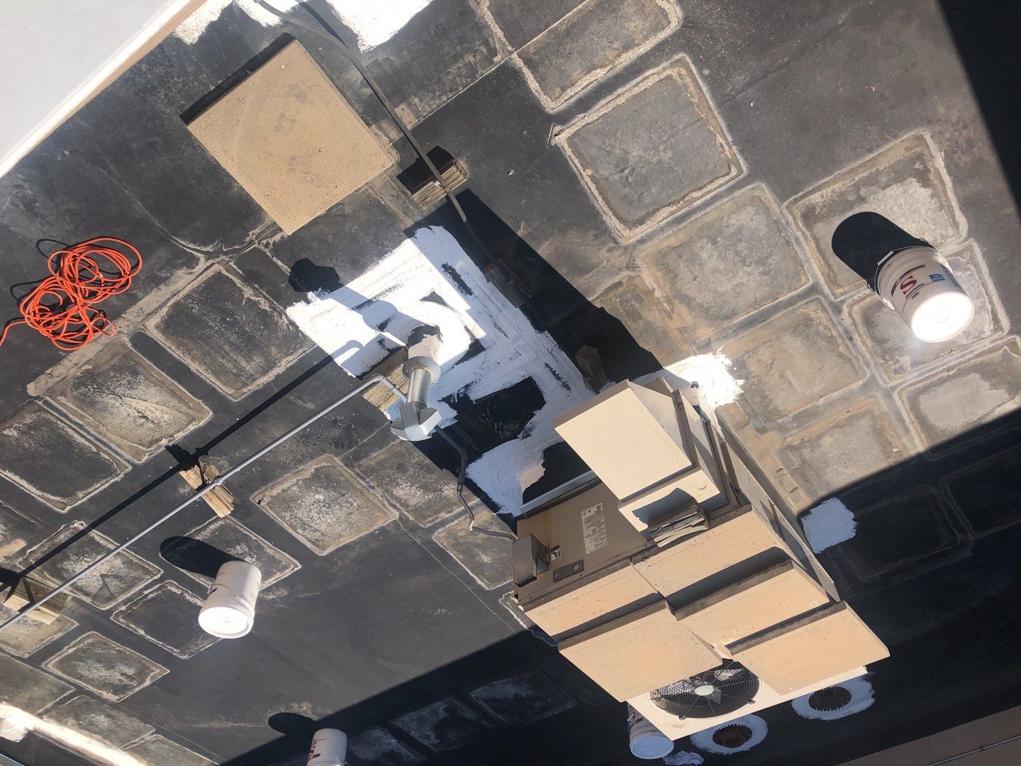 Commercial Roofing Installation using American Standard Coating - S  by A to Z Roofing