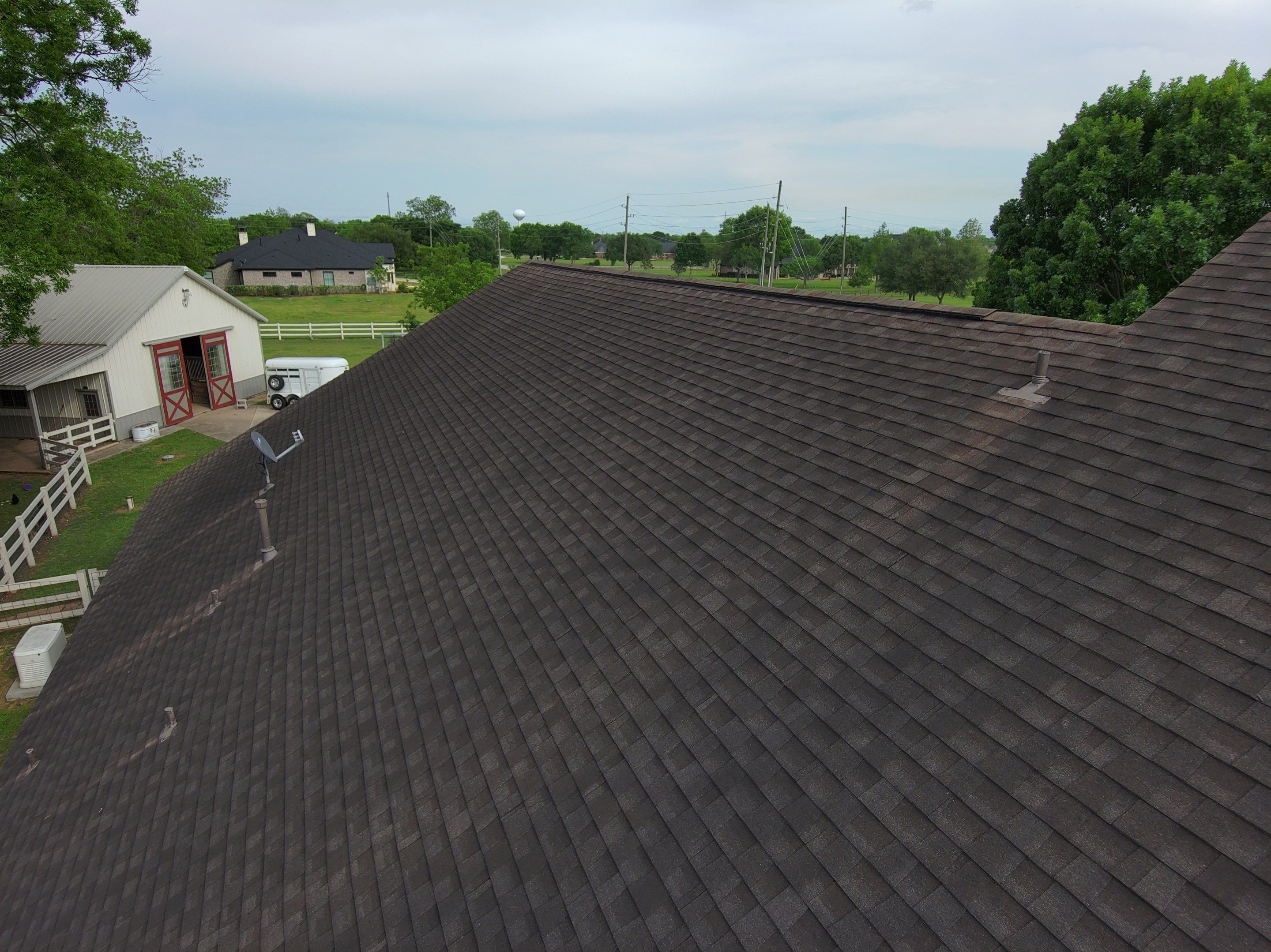 Residential Roofing Installation using Owen's Corning Duration (Lifetime) Shingles by Roof Repair Company