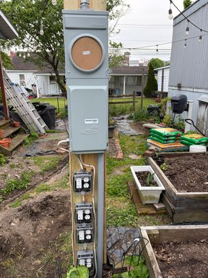 New 100 amp Service in Berlin, Pa