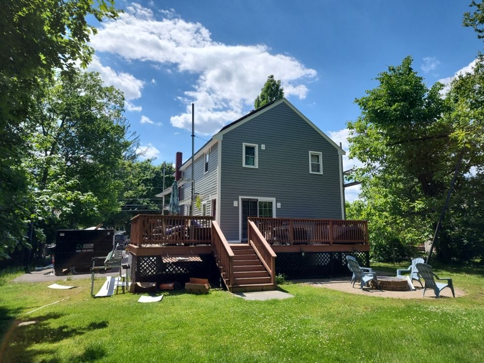 Siding Installation using James Hardie by UBrothers Construction
