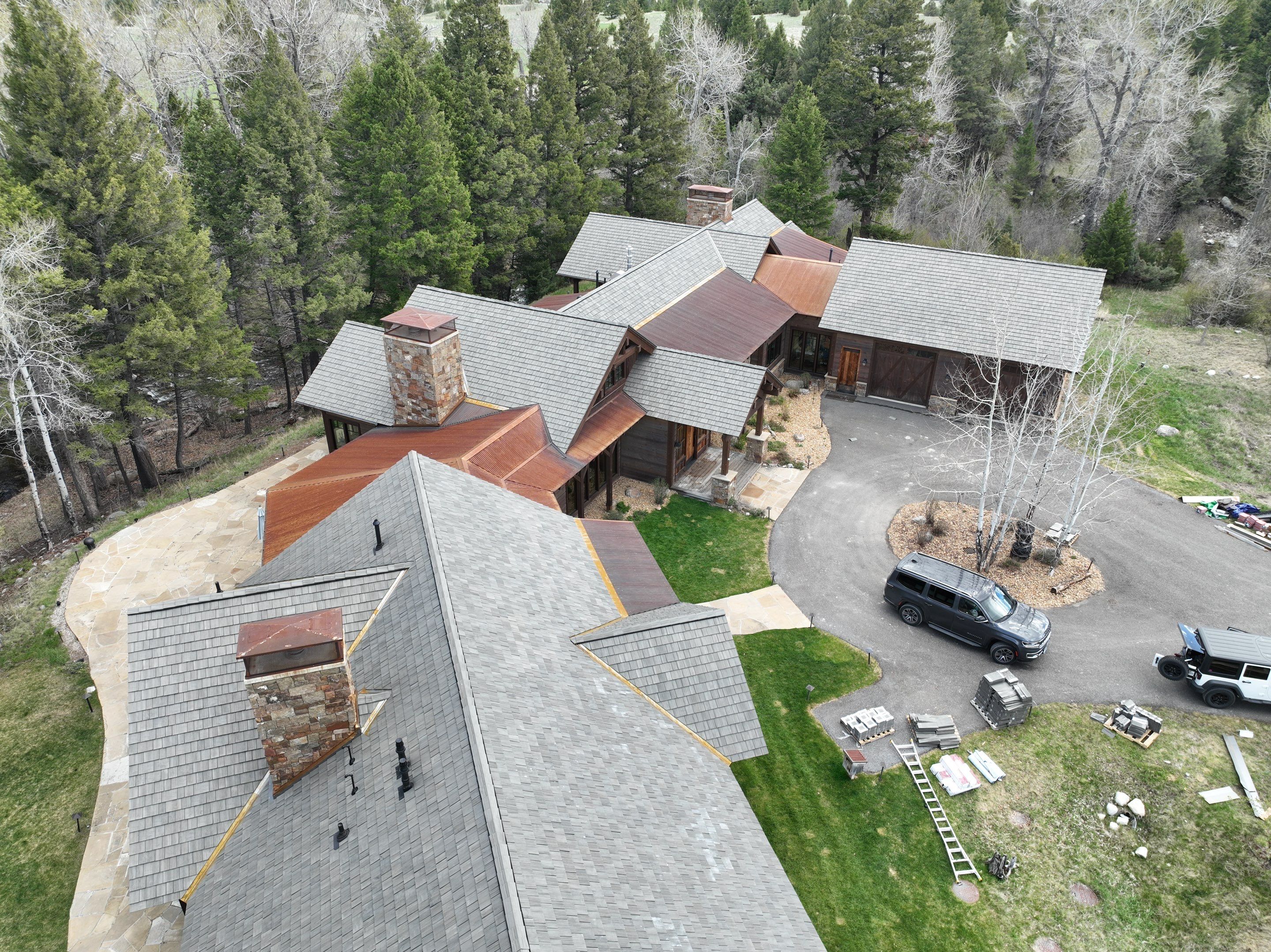 Brava Shake - Lake Forest Install  by Montana Roofing Solutions