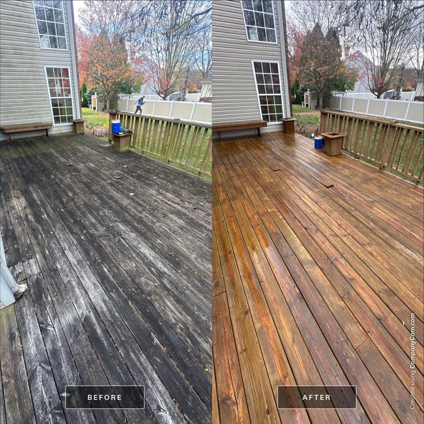 Project in Wauconda by Simmons Power & Soft Washing