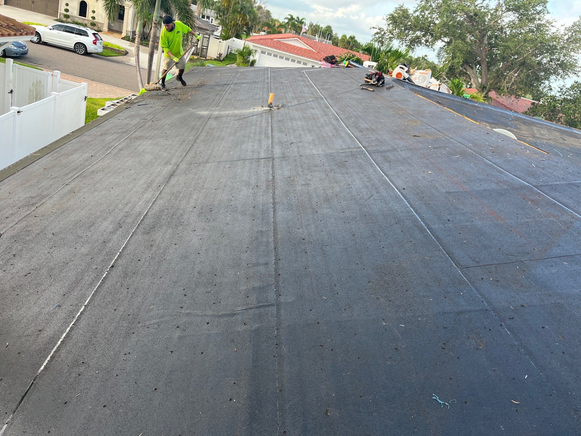 Project in St. Petersburg 33711 by Mitchell Roofing Company LLC 