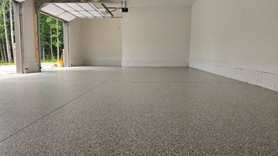 Garage Using Creekbed 