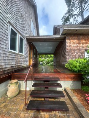 Weathered Deck using Wood Sealant