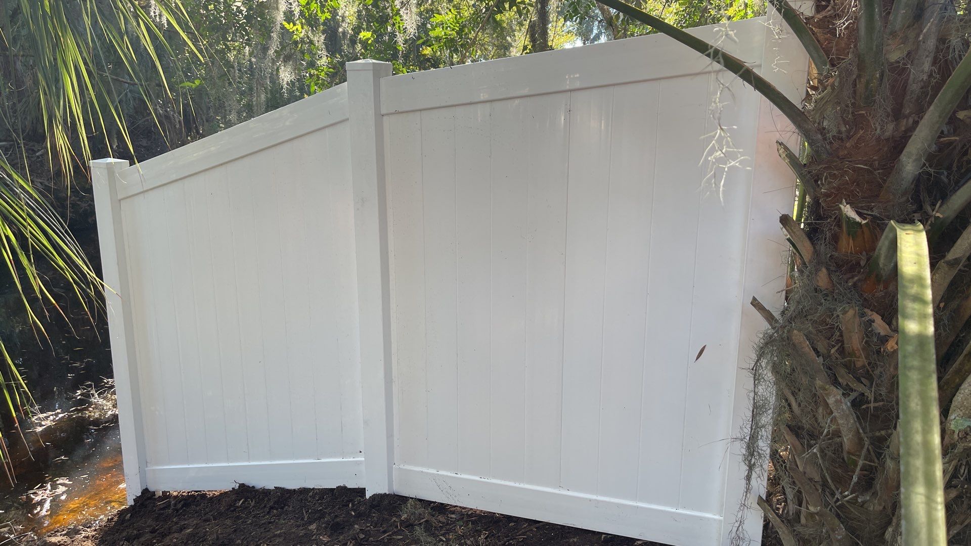 Palmetto, FL 6 ft. Tall White Vinyl Privacy Fence  by Asap fence and gates, LLC