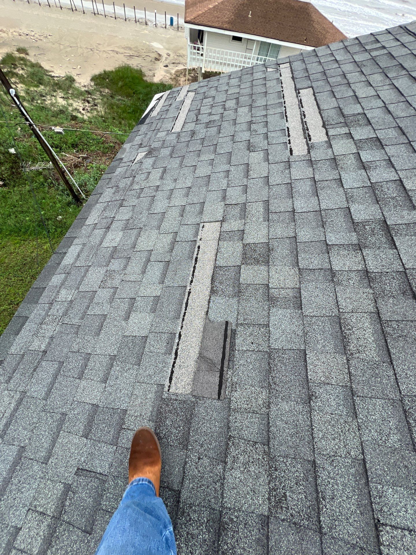 Hail Damage using Owen's Corning Duration (Lifetime) Shingles by Roof Repair Company