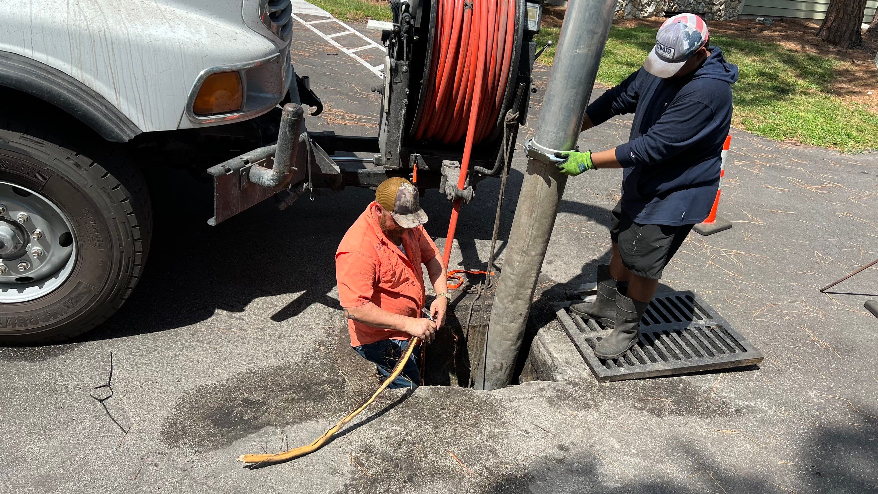 Apartment Complex Storm Water System Cleaning and Maintenance by APS Power & Water