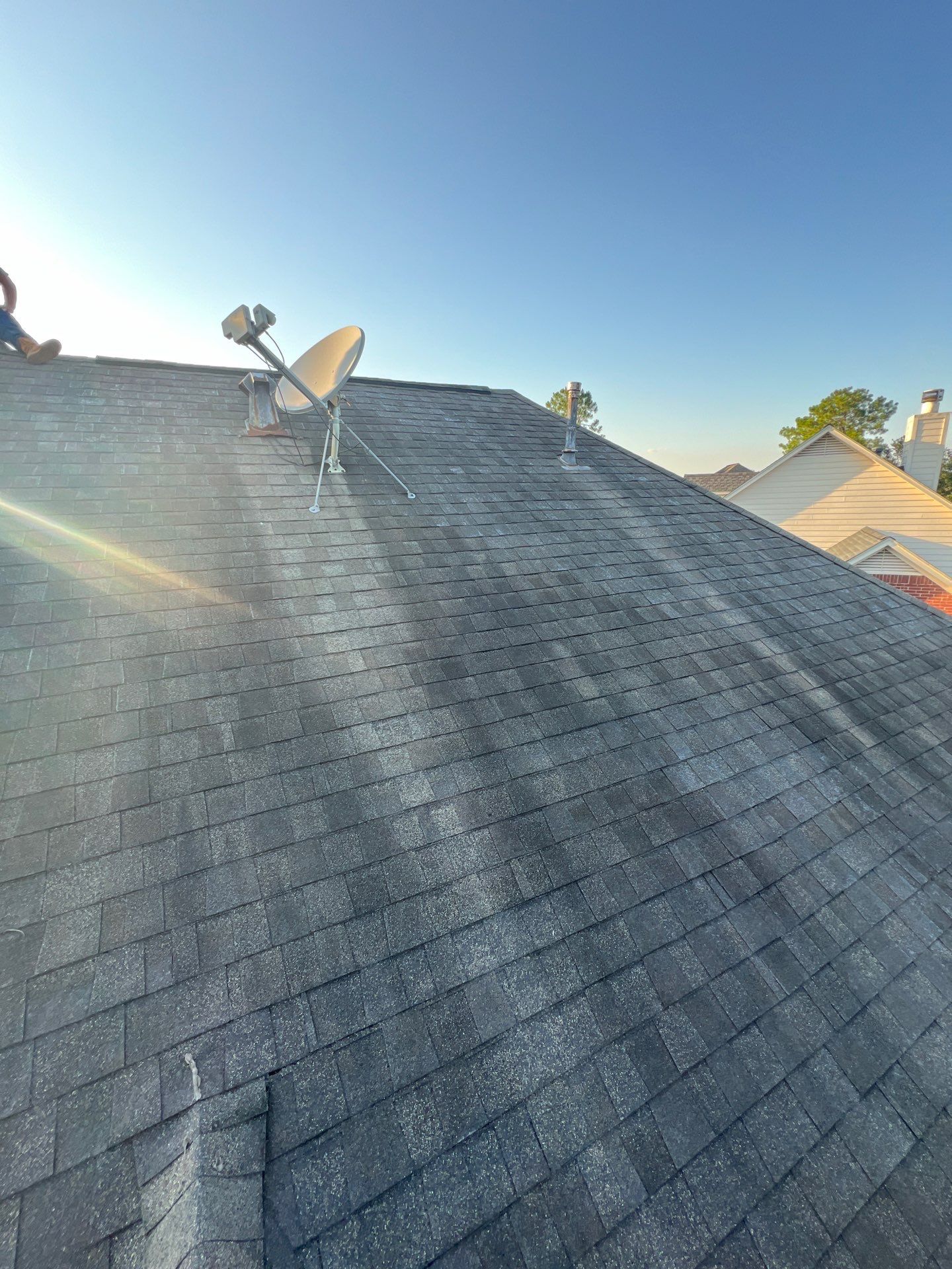 Residential Roofing Installation using Owen's Corning Duration (Lifetime) Shingles by Roof Repair Company