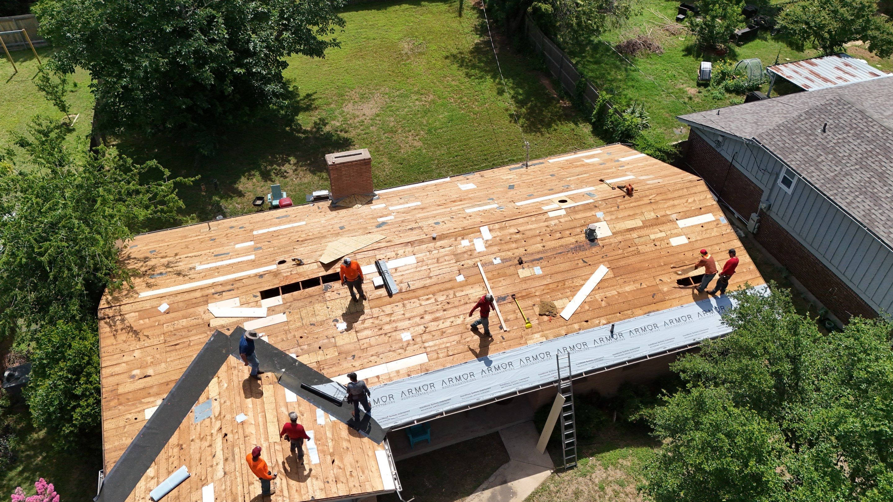 Full Roof Replacement and Decking Repair in Hurst, Texas by Armor Roofing | Exteriors
