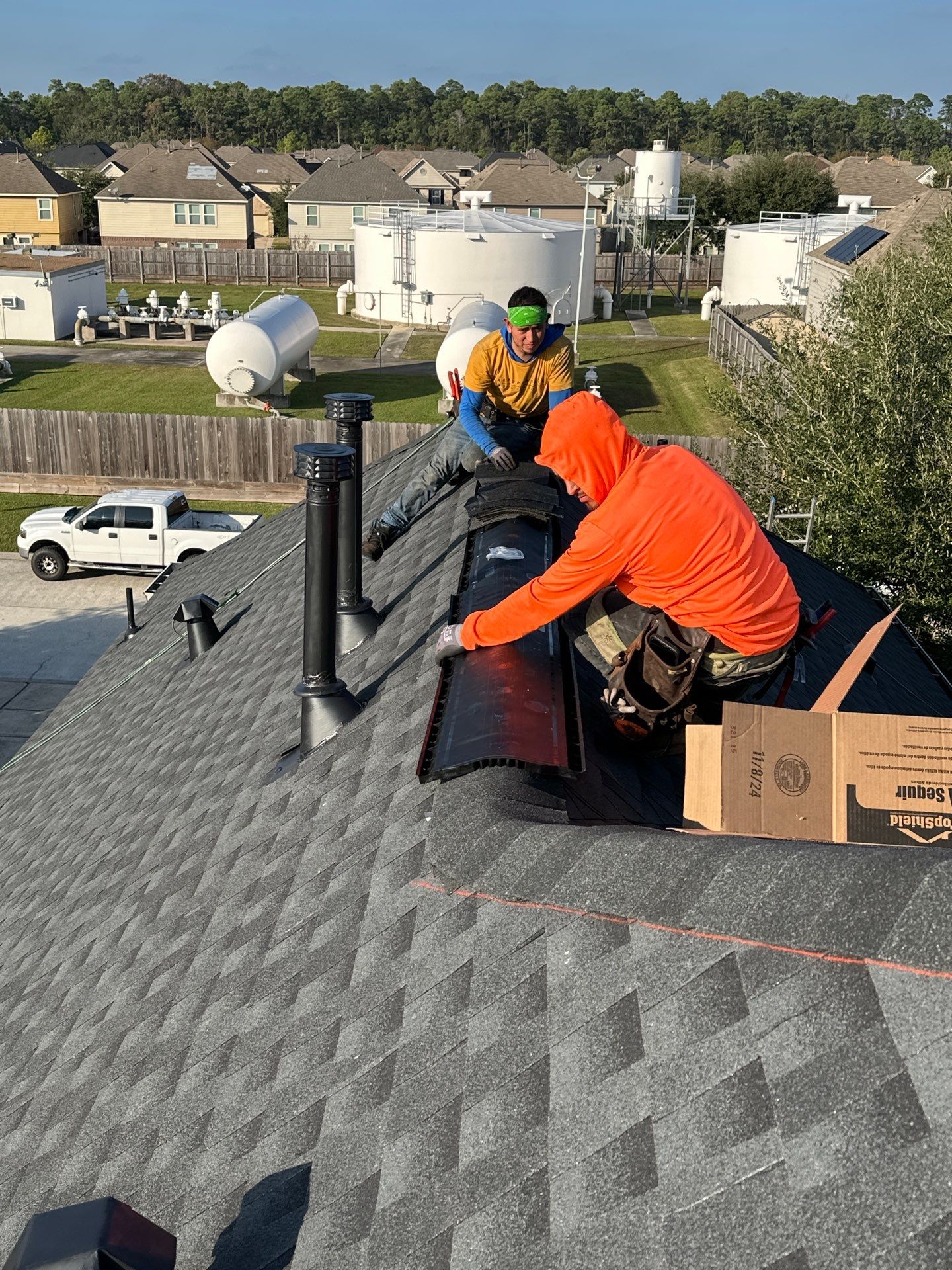 Project in Humble by Motion Roofing