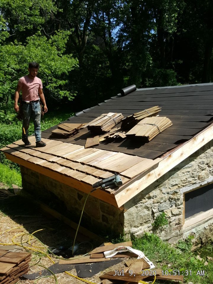 Cedar Roof in Ruxton using Cedar Roof by Roof Right Inc