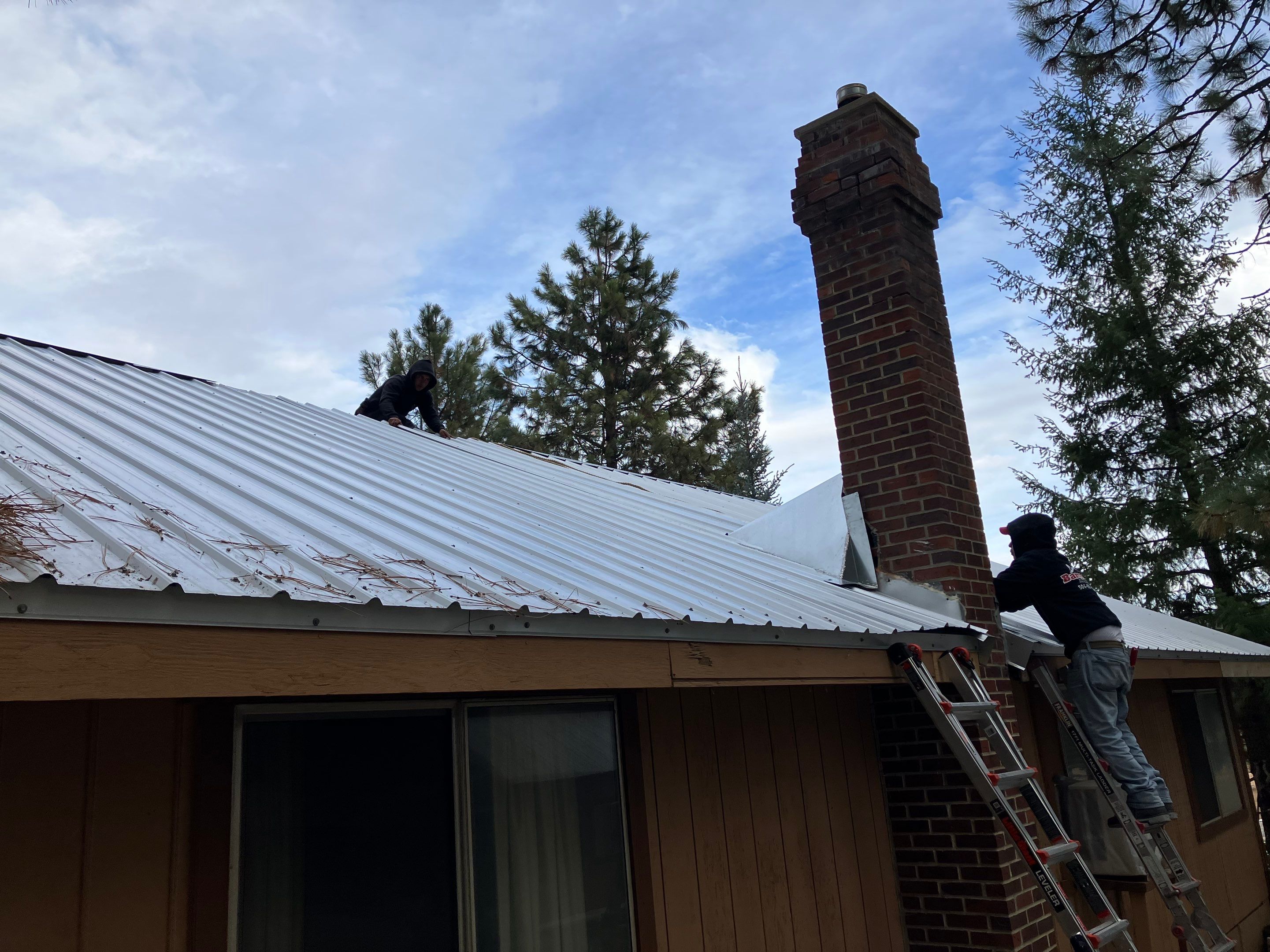 Idaho City, ID., Residential Roofing Installation using Galvanized Steel by ID Roofing LLC