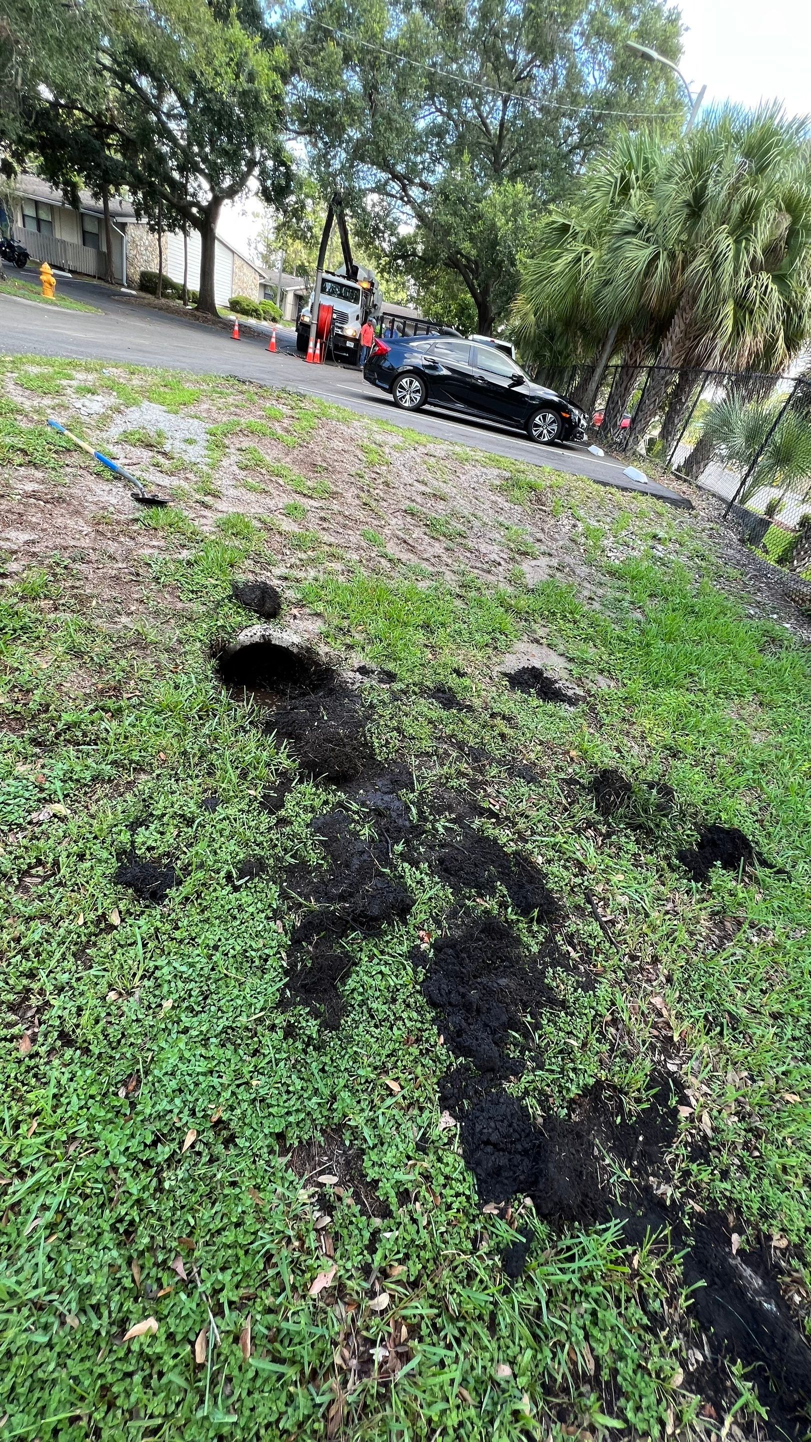 Apartment Complex Storm Water System Cleaning and Maintenance by APS Power & Water