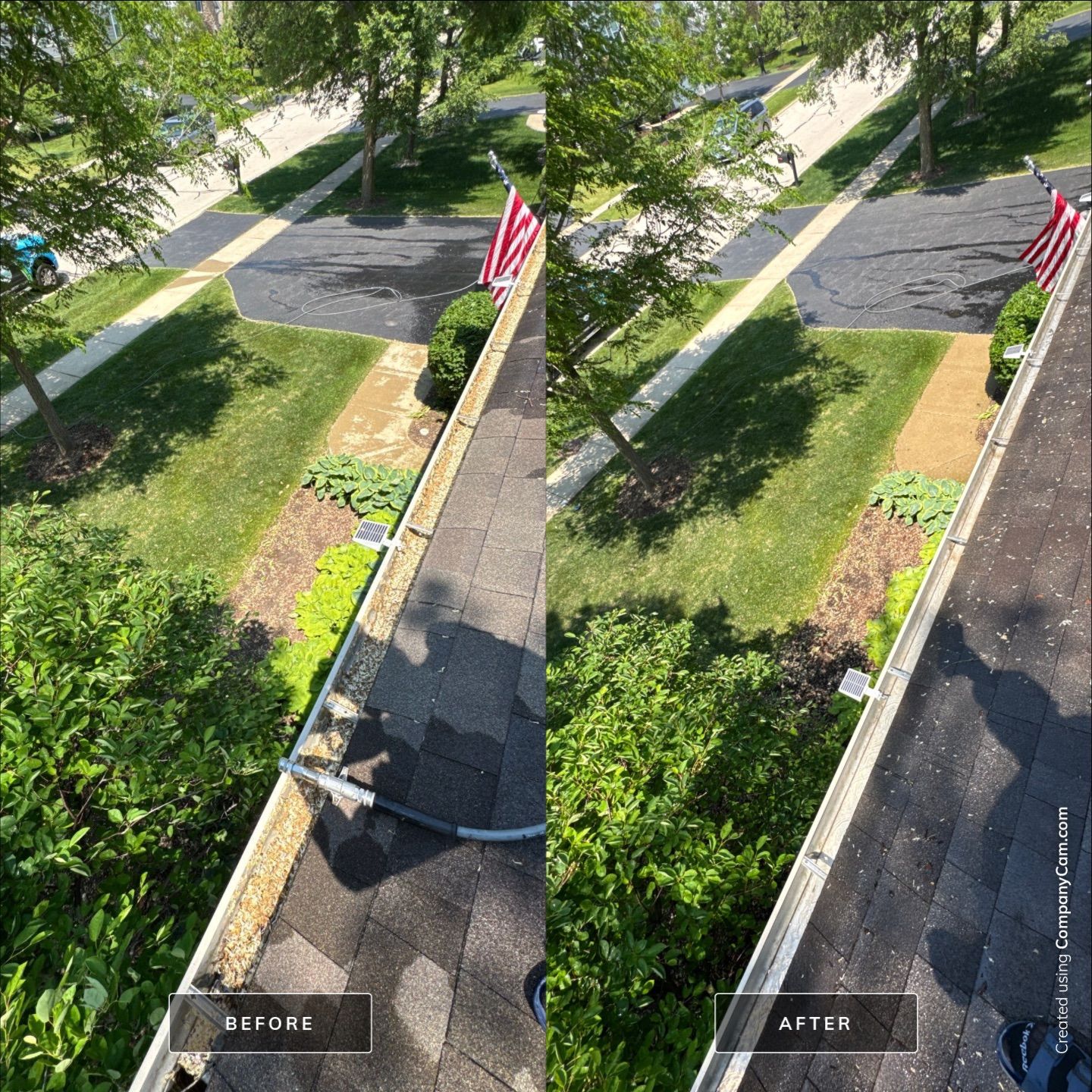 Project in Lake Villa by Simmons Power & Soft Washing