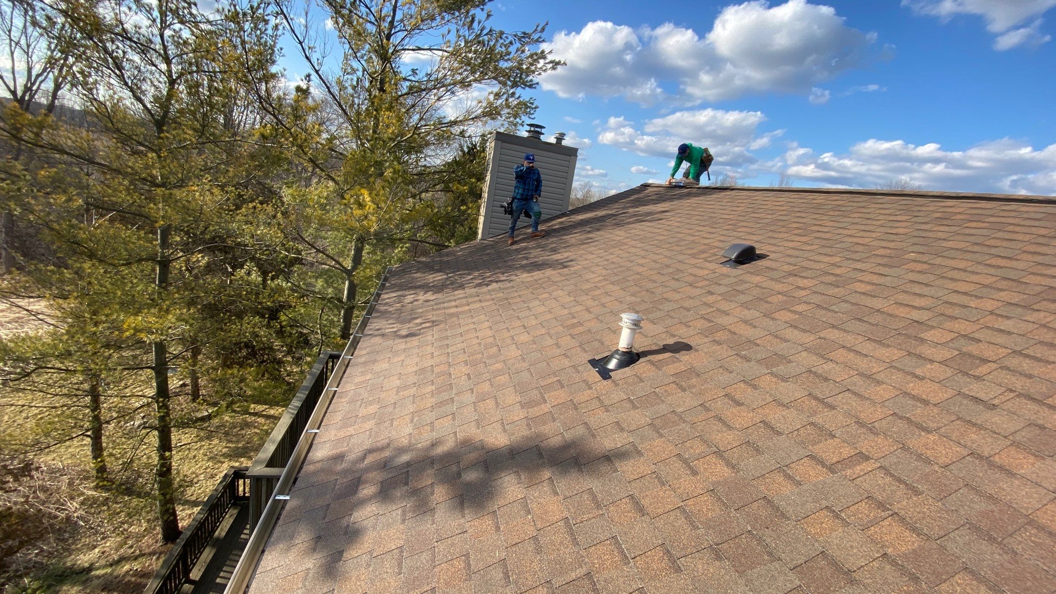 Roof Replacement using CertainTeed Landmark by 180 Contractors