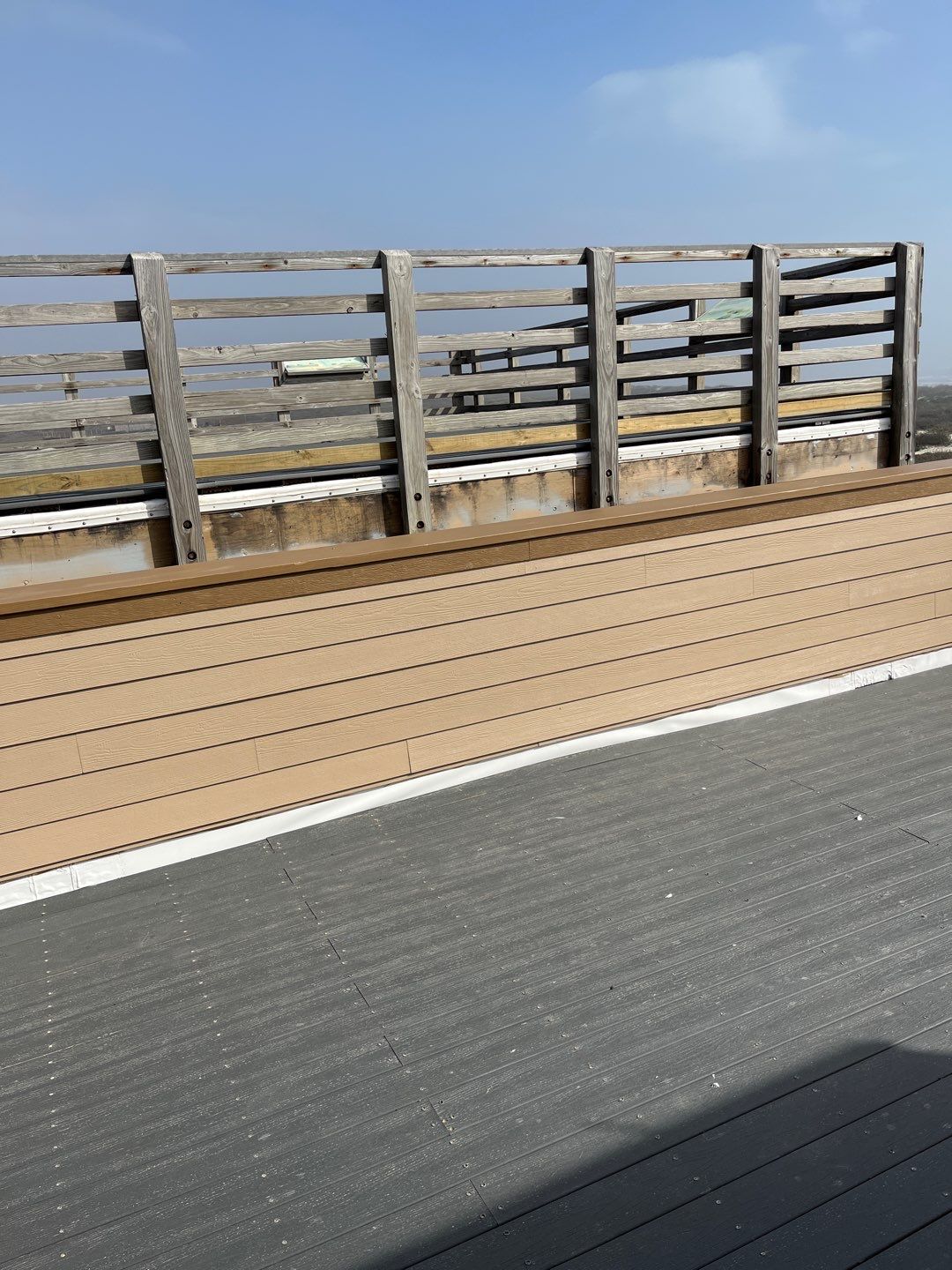 Padre Island National Seashore Malaquite Visitor Center Exterior remodel by Bayfront Roofing and Construction