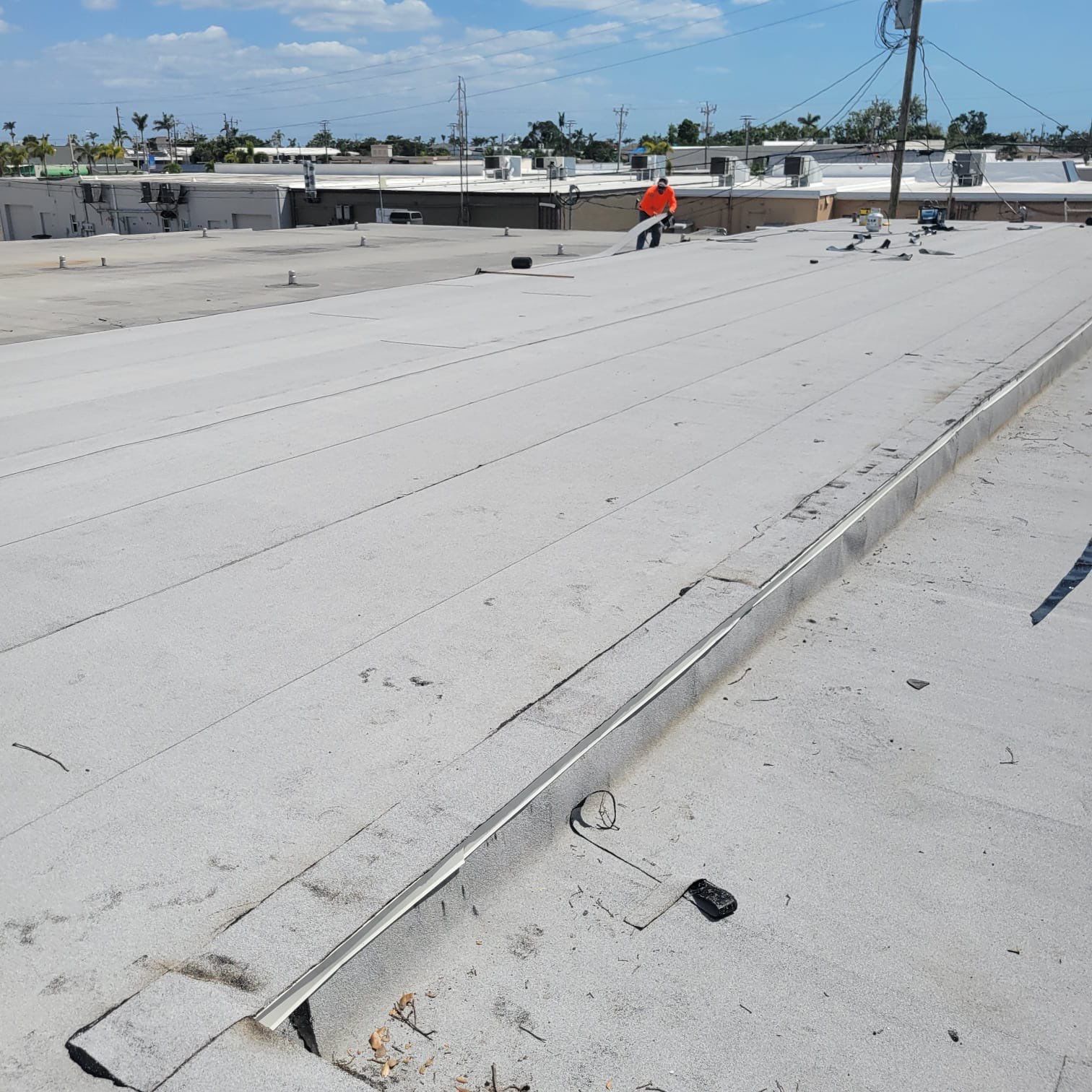 Commercial Roofing Repair using BUR by Four Peaks Roofing