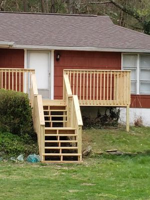 Deck Replacement using Pressure Treated Lumber