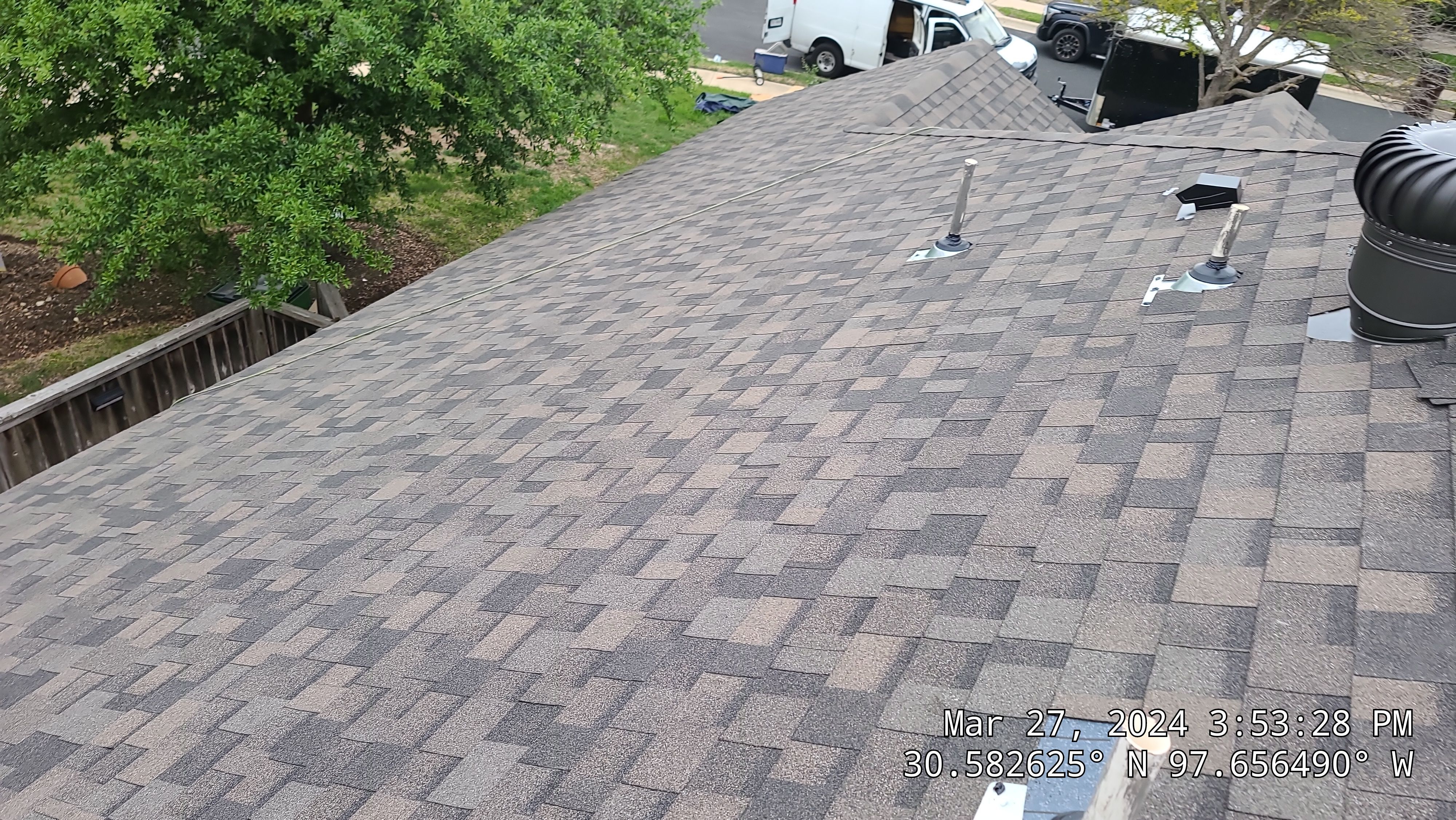 Complete Roofing Replacement and Hail Damage Restoration in Round Rock by Caliber Restoration LLC