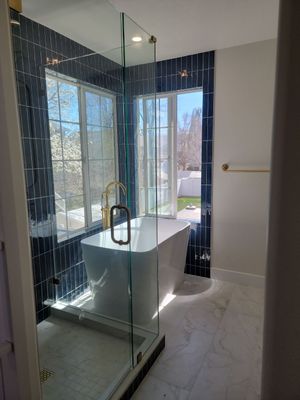 Master Bathroom & Basement Bar Project in Draper by Rudd Builders LLC