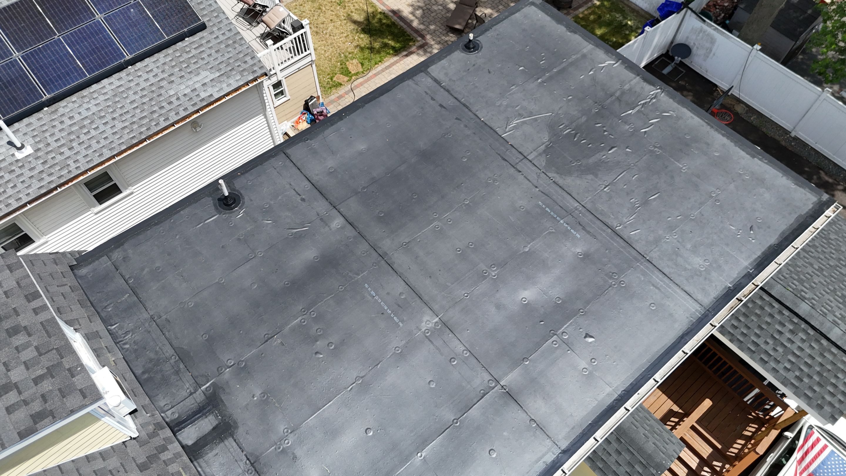 Revere EPDM Flat Roof Replacement — Durable Rubber Roofing System by JOHNNYS PRO