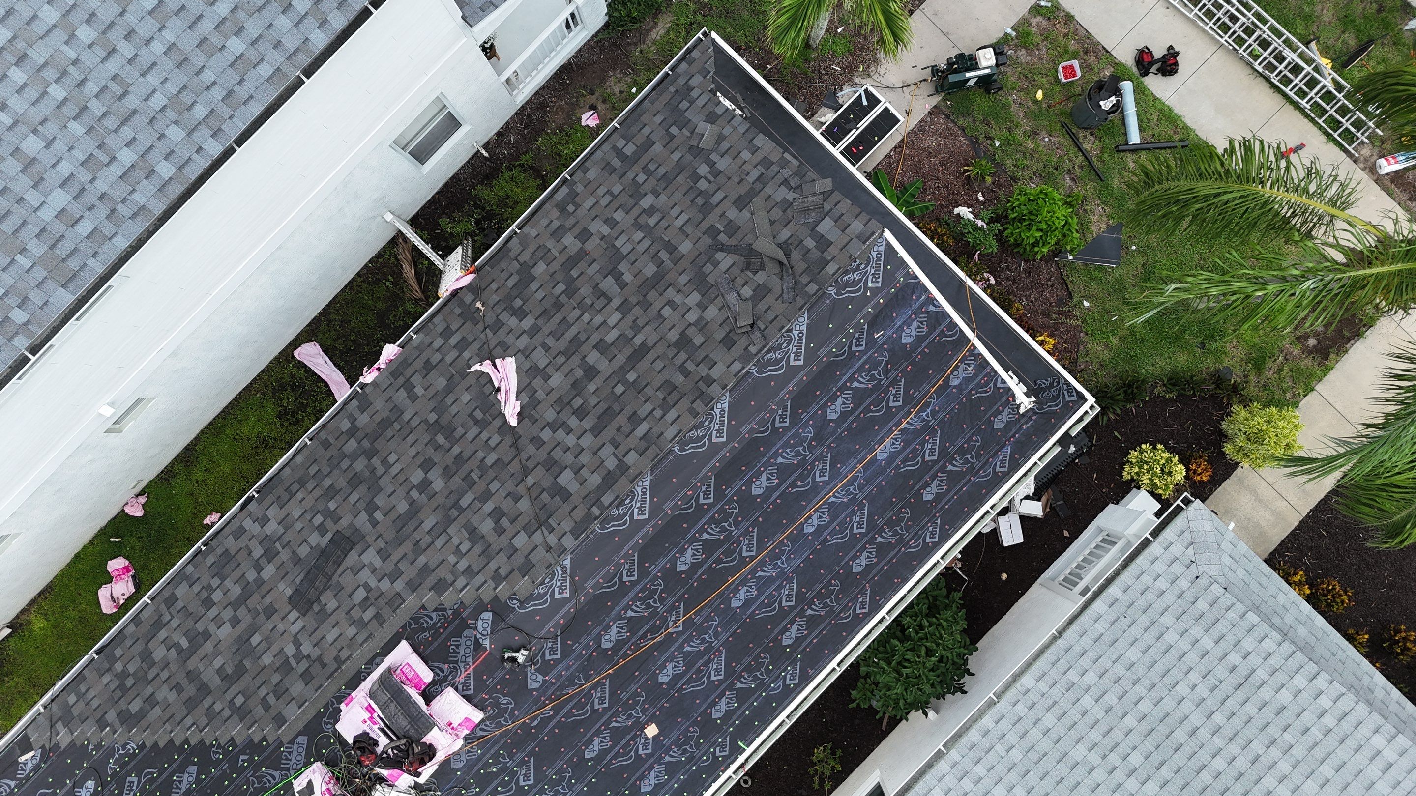 Architectural Shingle Roof Replacement for Bradenton Residential Home by Trinity Restoration and Roofing LLC