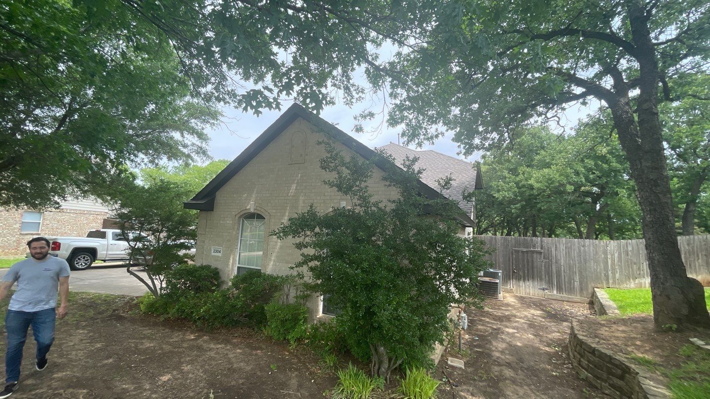 Full Exterior Remodel (Roofing, painting, Gutters) & Interior Damage Repair & Painting by First United Roofing & Construction