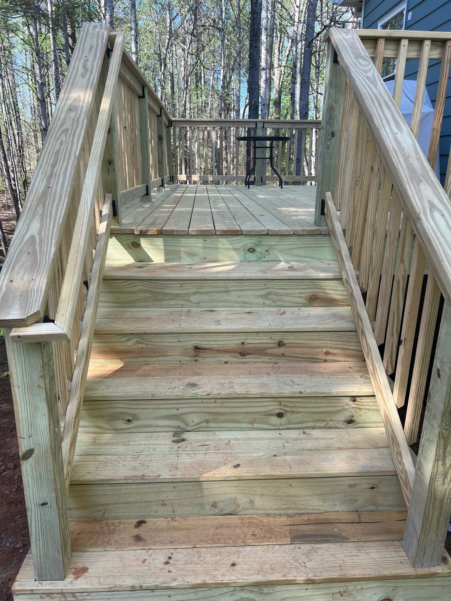 Marietta, GA Deck Rebuild using Pressure Treated Pine by Nelson Exteriors 