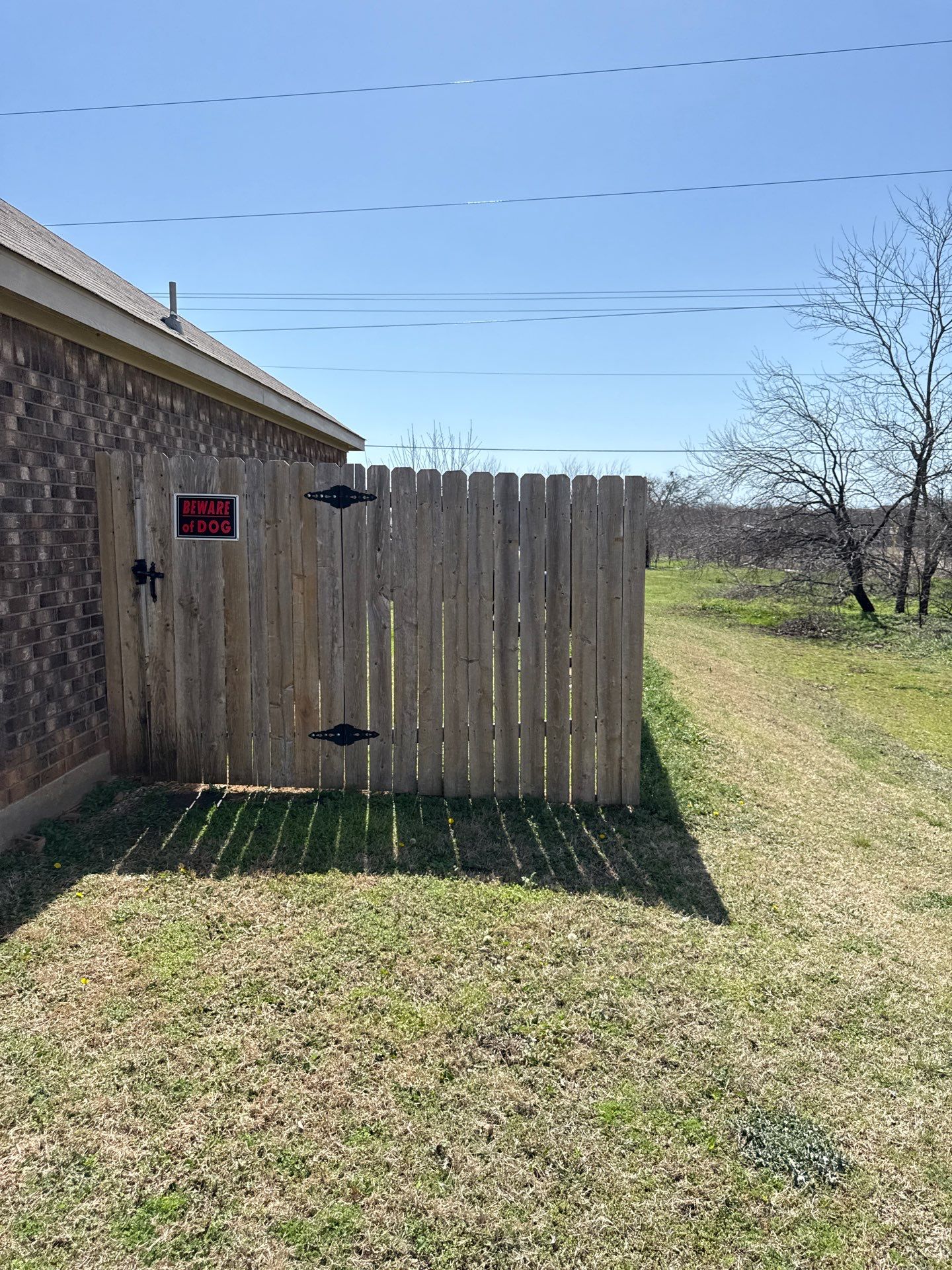 Project in Crowley by Zeus Exteriors