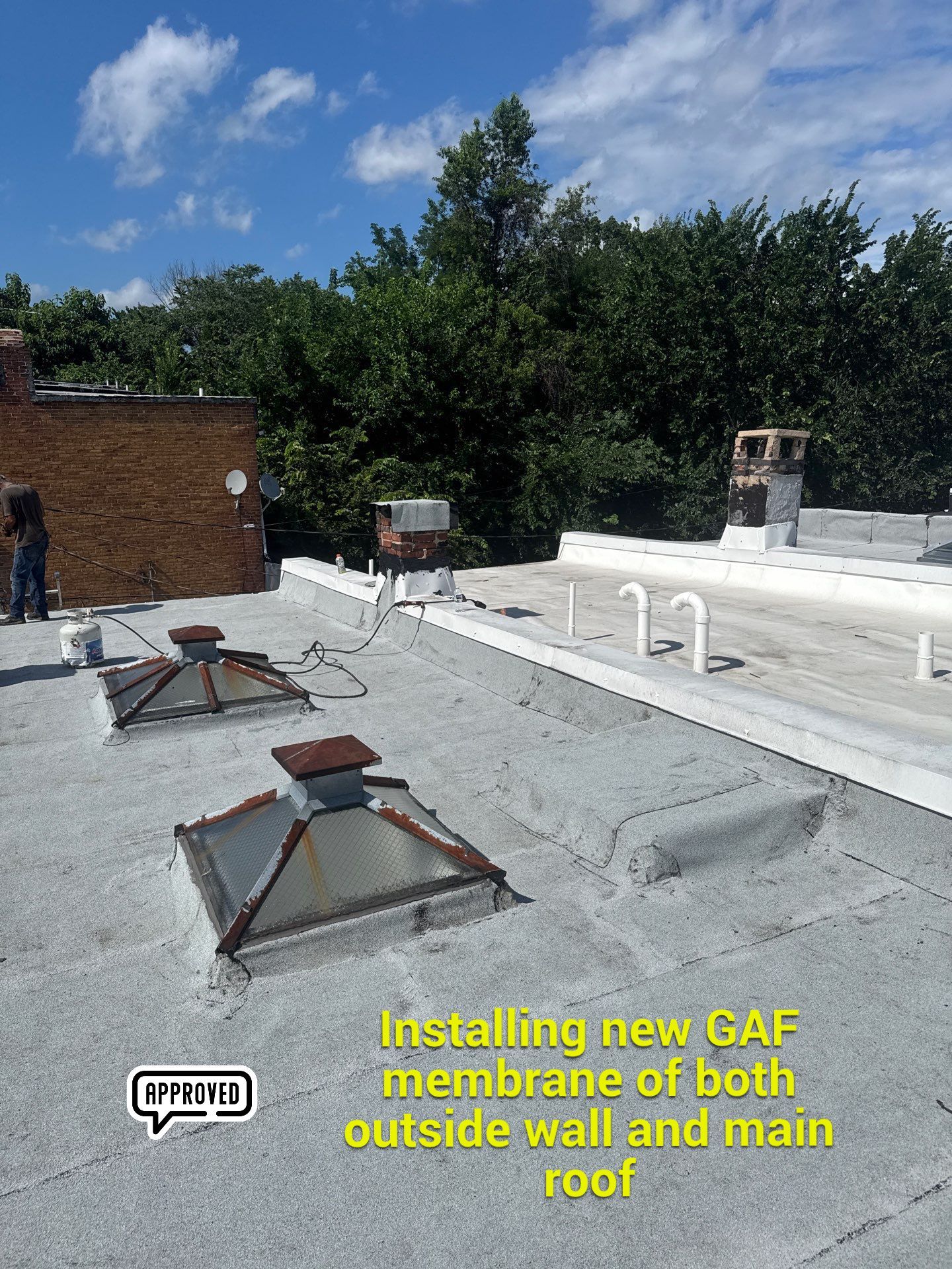 New Flat Roof by Alpha Design Services