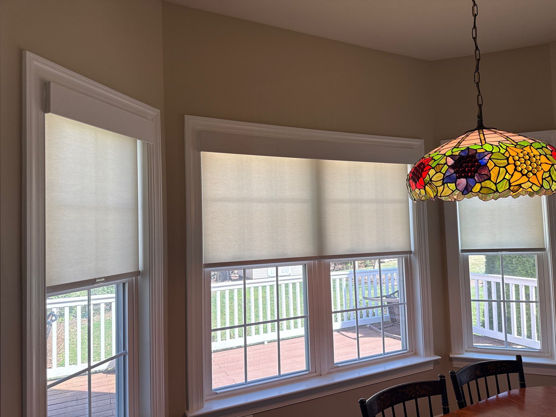 Roller Shade Project in Huntingtown, MD by Southern Maryland Custom Blinds