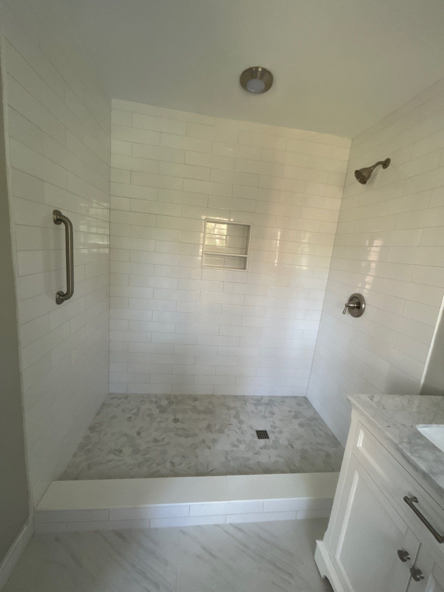 Shower Expansion by Footprints Bath and Tile of East Atlanta