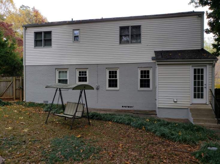 Gray Brick Painting and Exterior Refresh for Decatur Residence by Swift Home Renovations 
