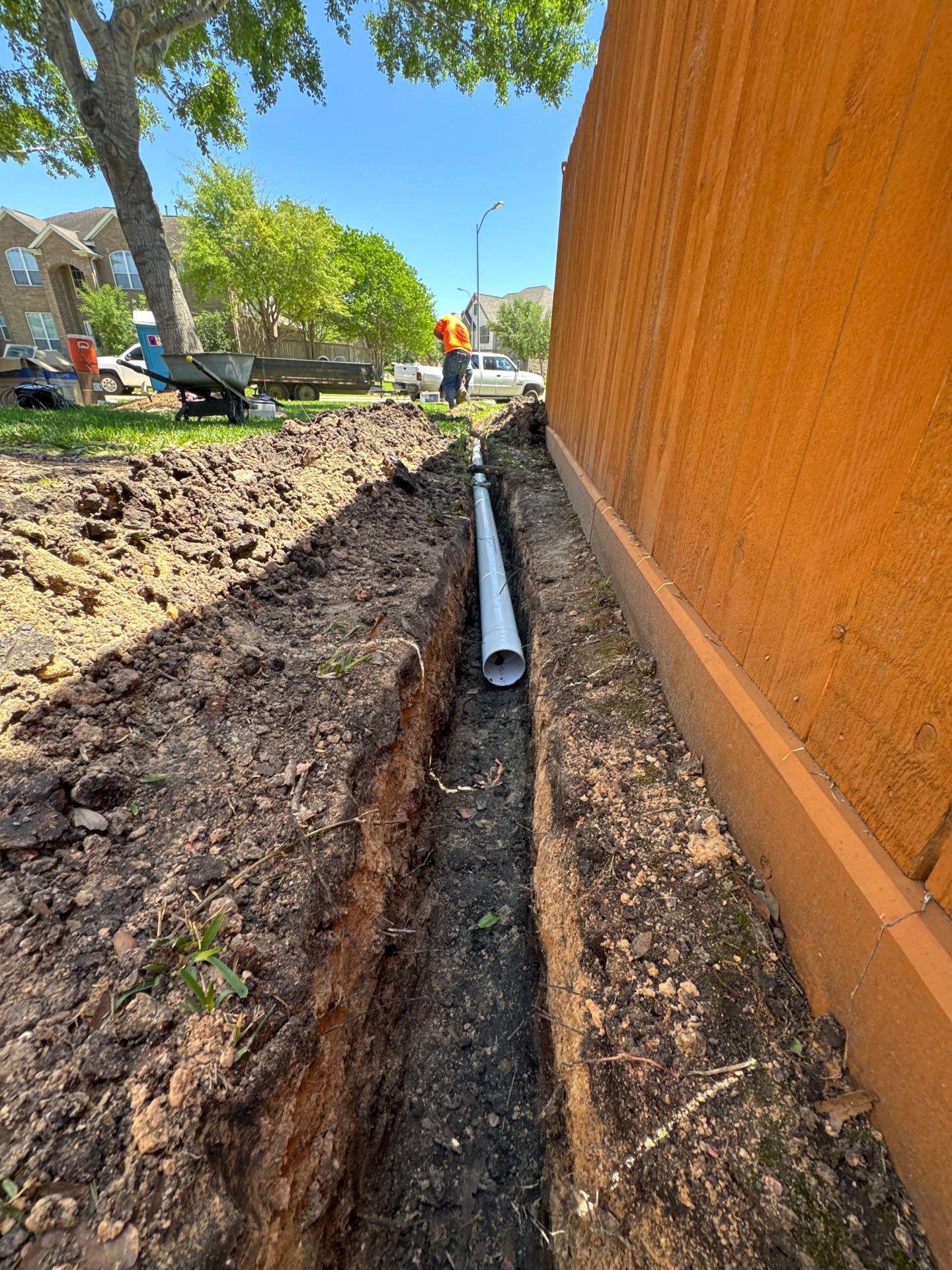 🌧️ Mrs.Scott – Yard Protection & Water Management Upgrade by Texas Urban Elements
