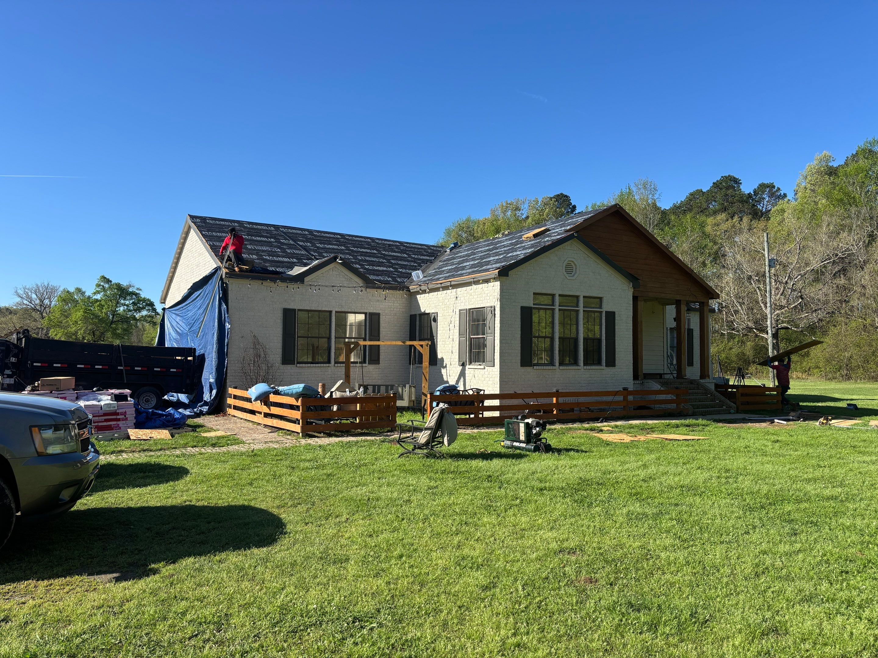 Full Roof Replacement by Magnolia Roofing 