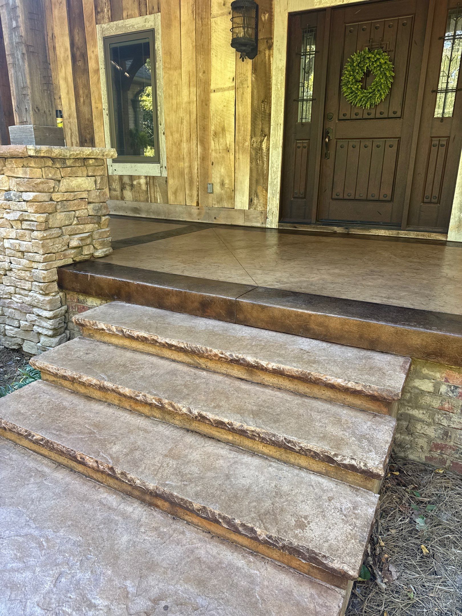 Project in Dickson by Mecham Decorative Concrete